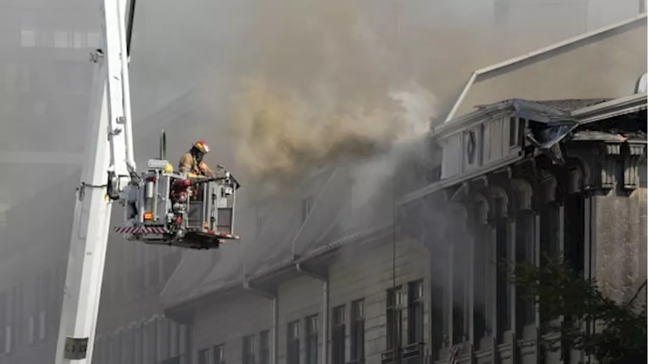 Men arrested in connection with Old Montreal fire charged with 2nd-degree murder, arson