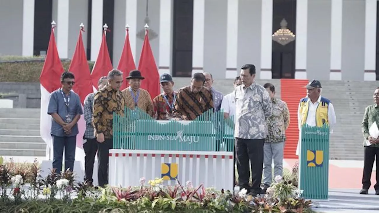 Jokowi Resmikan Istana Negara IKN Karya WIKA KSO