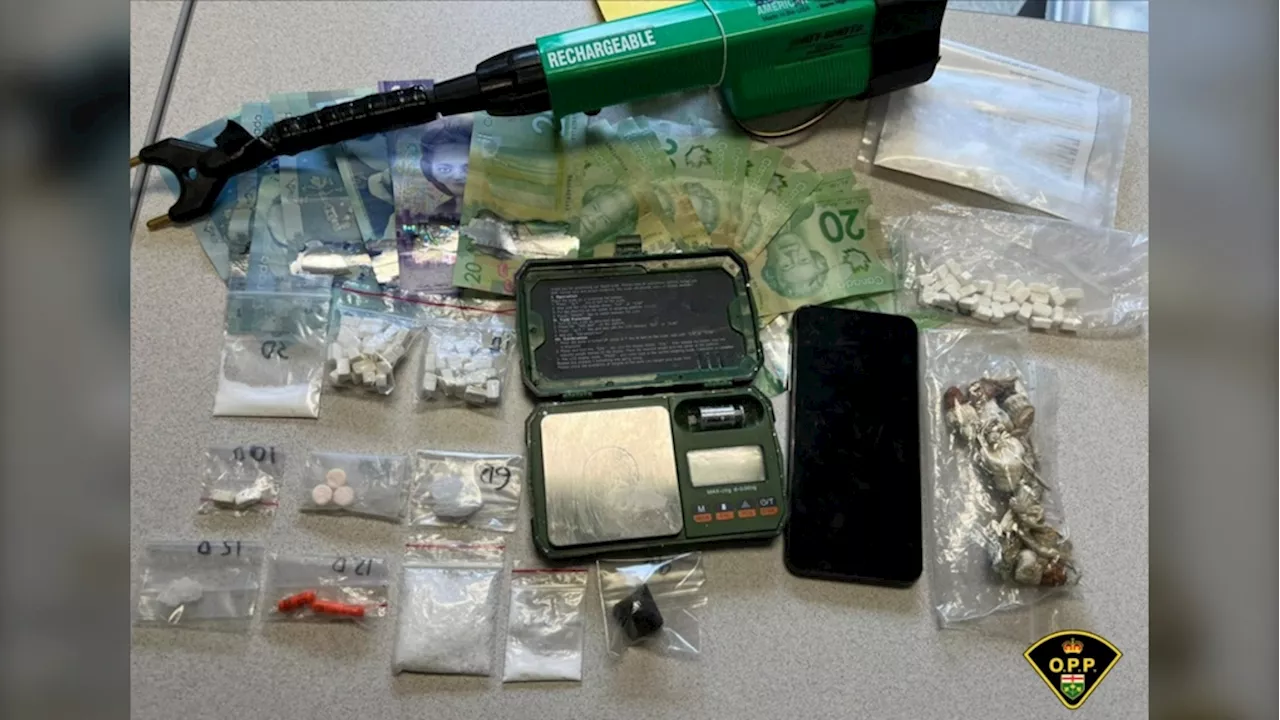 OPP seize drugs, weapon at a residence in eastern Ontario, charge 28-year-old woman