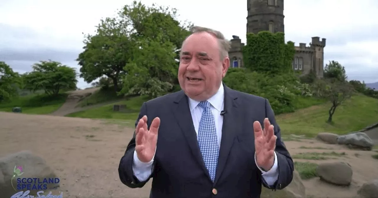 Former First Minister Alex Salmond seen in video posted hours before his death