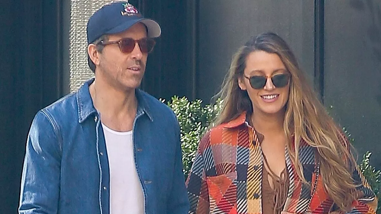 Blake Lively and Ryan Reynolds affectionately hold hands on NYC stroll