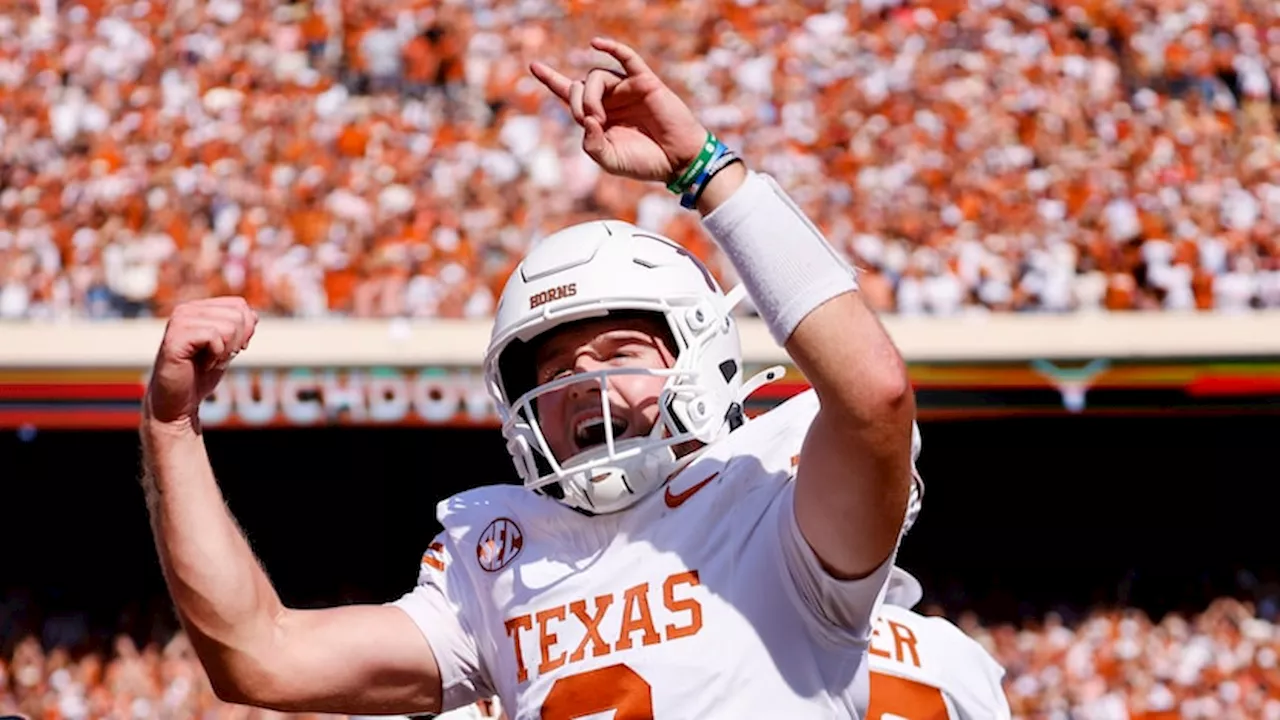 5 thoughts from No. 1 Texas' Red River win over No. 18 Oklahoma