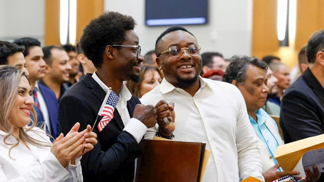 ‘Now this is my country, too’: Dallas gains over 200 new U.S. citizens in ceremony