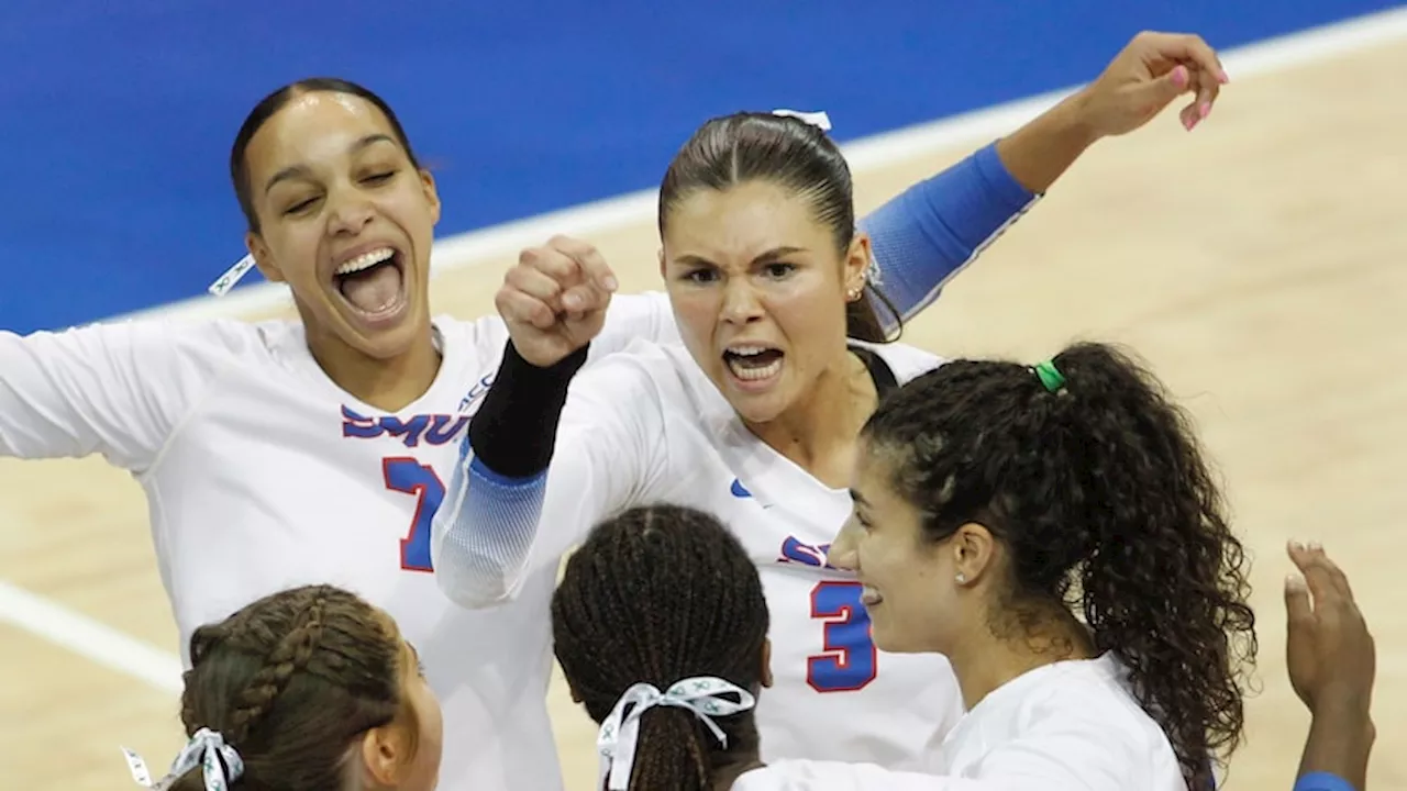 SMU volleyball takes down No. 1 Pitt for biggest win in program history