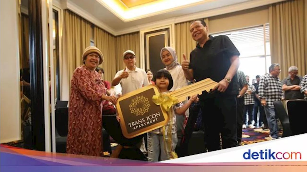 Apartemen Tower Trans Icon Serah Terima Unit, Tawarkan Hunian Dekat Hutan Kota!