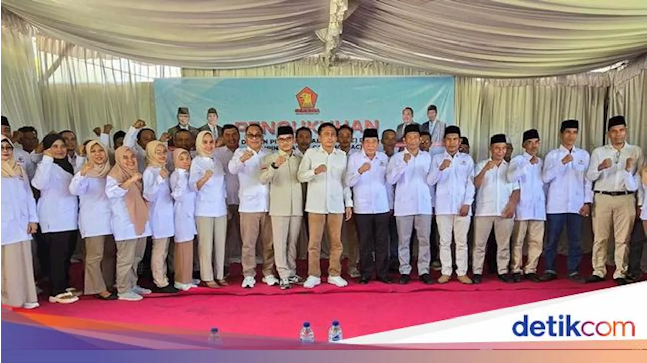 Hengkang dari PKB, Bupati Lombok Utara Djohan Syamsu Gabung Gerindra