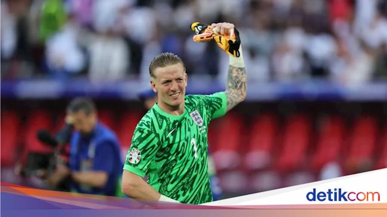 Pickford Yakin Inggris Segera Bangkit Usai Kalah dari Yunani