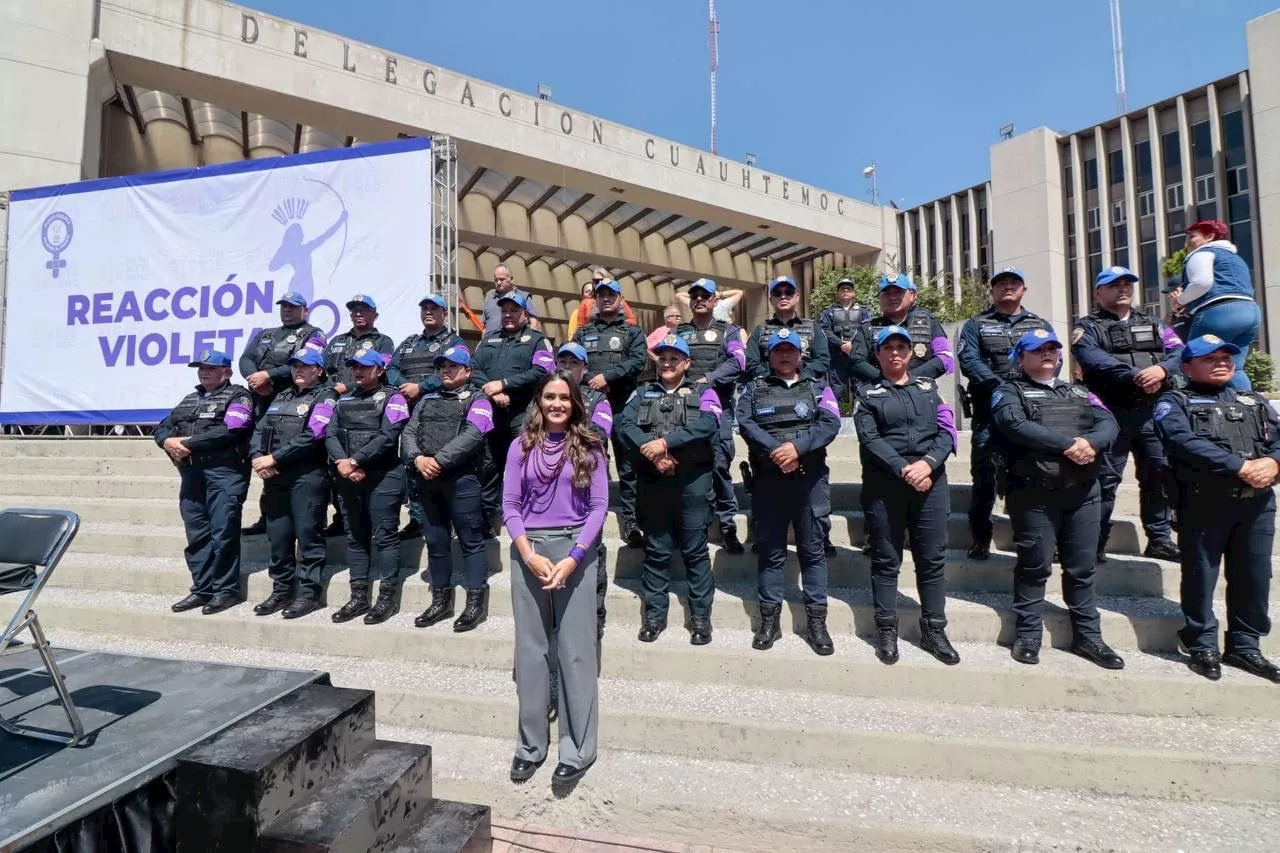 Alcaldía Cuauhtémoc pone en marcha Estrategia Circular Contra Violencia de Género; se implementarán Puntos Violeta