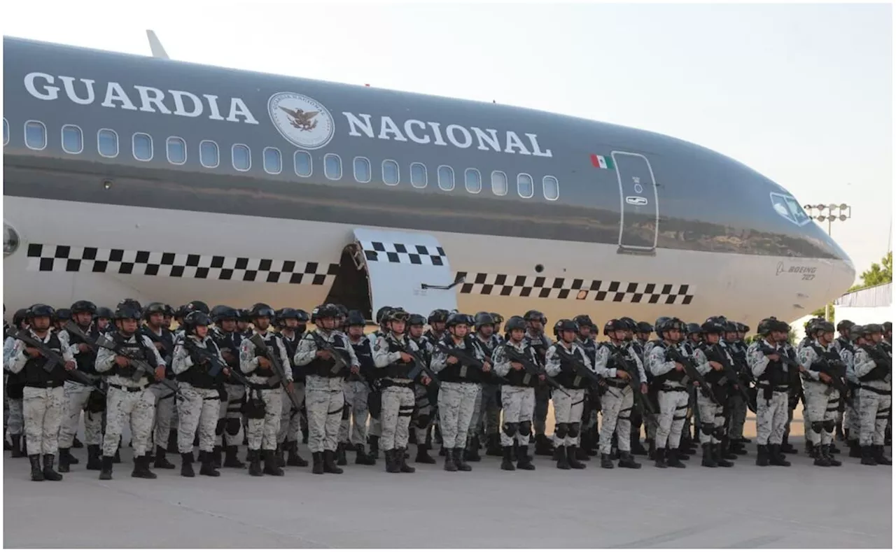 Arriban a Sinaloa otros 100 elementos de la Guardia Nacional; buscan fortalecer estrategia de seguridad