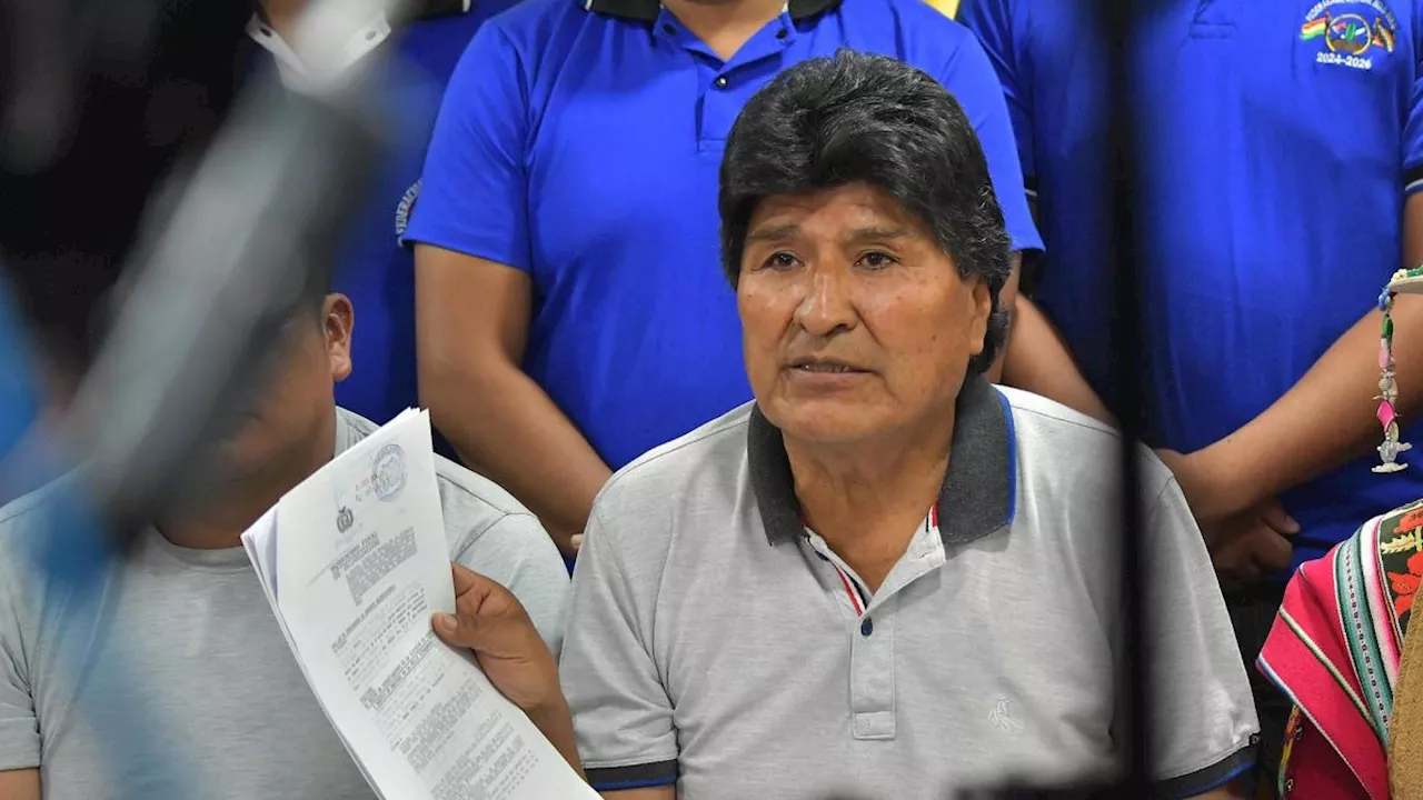 Evo Morales amenaza con bloquear Bolivia si la Fiscalía lo captura