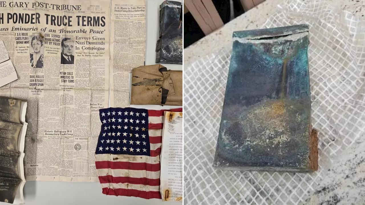 1941 Time Capsule Found at Indiana Dunes National Park