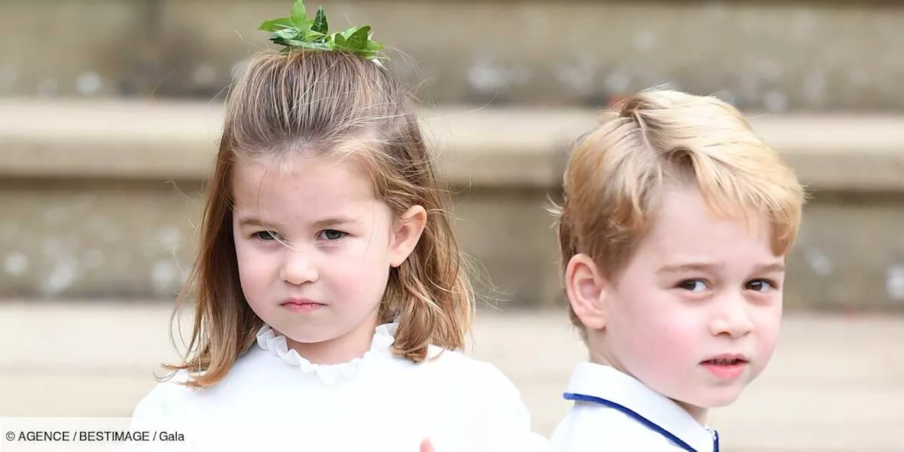 Georges et Charlotte au mariage d'Eugenie d'York : vous souvenez-vous de ces adorables photos ?