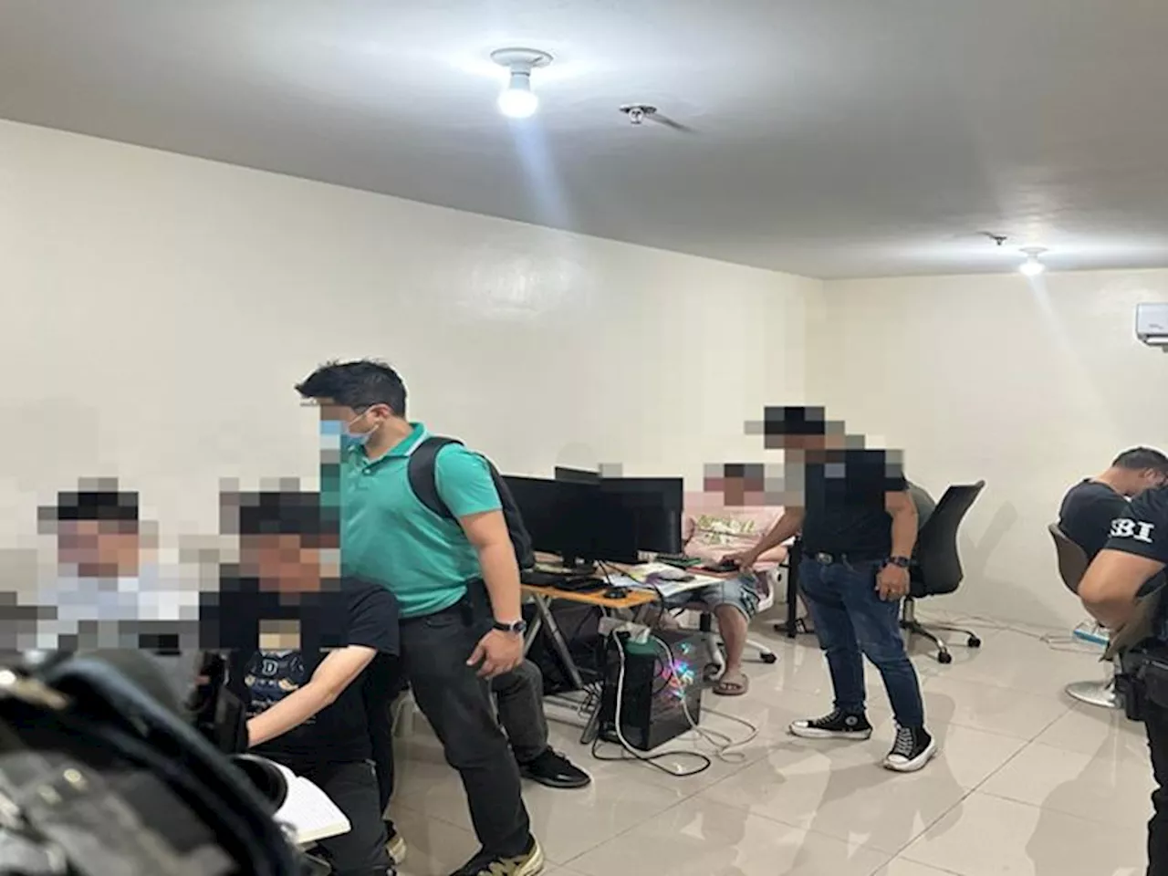 NBI raids alleged scam hub in Makati; 17 foreigners nabbed