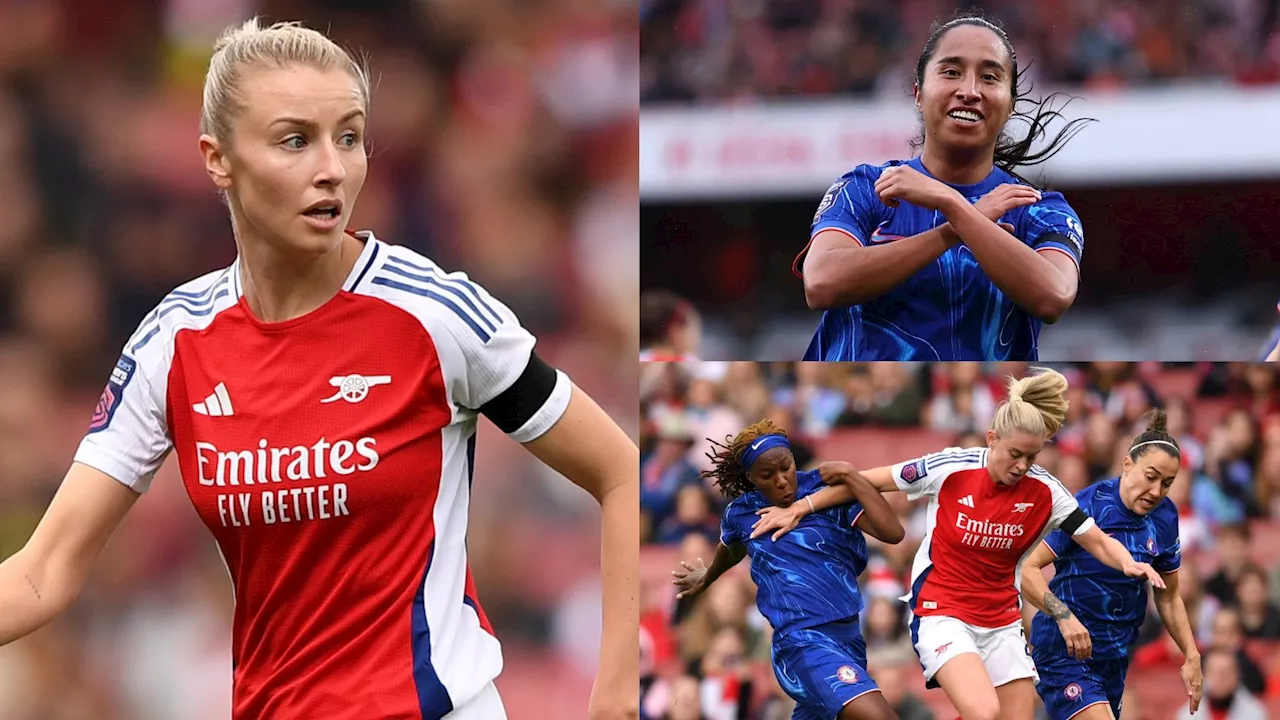 Arsenal women player ratings vs Chelsea: Leah Williamson dominated by Mayra Ramirez as Beth Mead & Alessia Russo fail to make an impact in damaging WSL loss