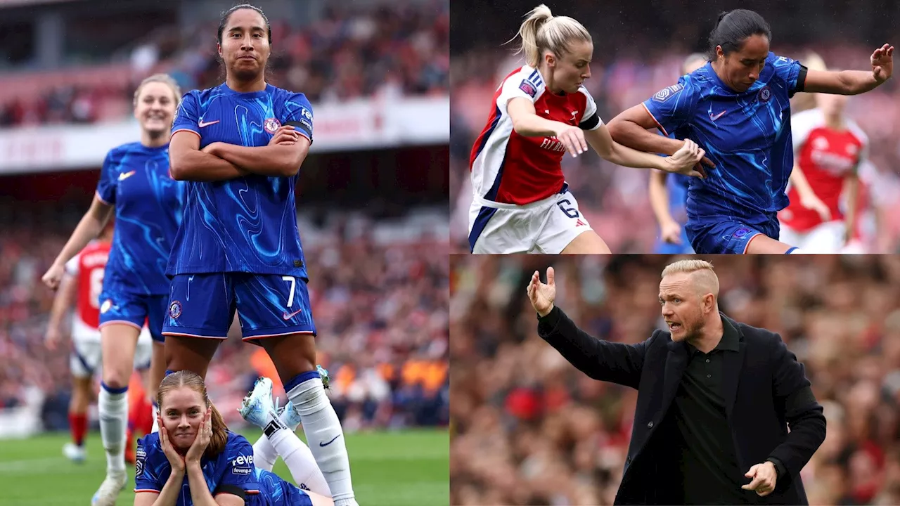 Leah Williamson just got schooled by Mayra Ramirez! Winners & losers as Chelsea forward proves she's a WSL megastar to leave Arsenal boss Jonas Eidevall on the brink