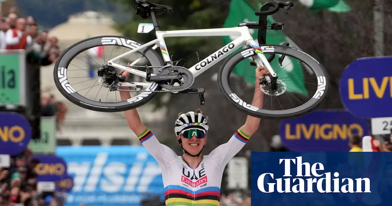 Tadej Pogacar continues mastery with long-range raid to win Il Lombardia