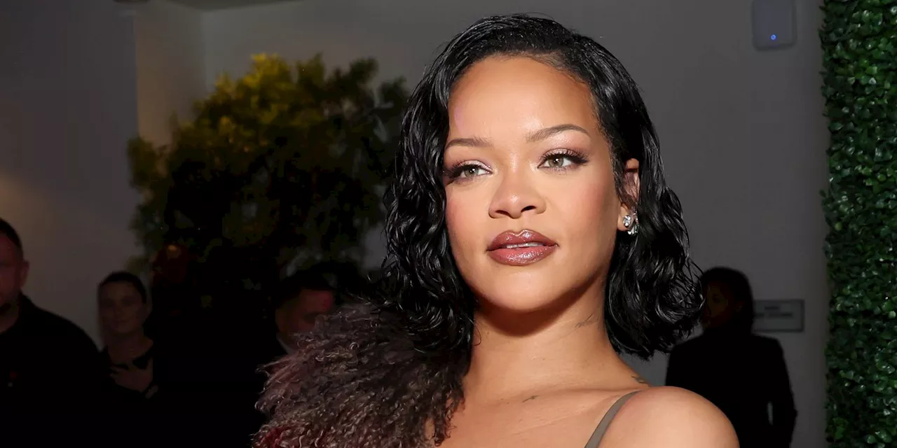 Rihanna's Corset Camo Mini Dress Makes the Y2K Club Staple Look So Chic