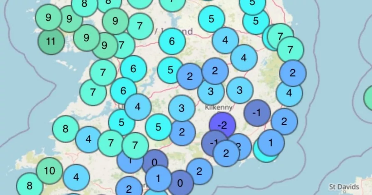 Conditions to plunge below freezing before huge 20 degree swing in temperatures