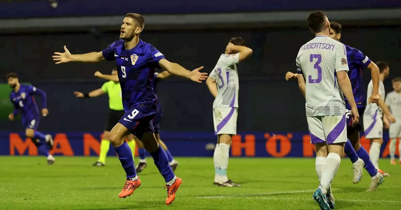 Scotland suffer agonising Croatia defeat to leave Steve Clarke on the brink