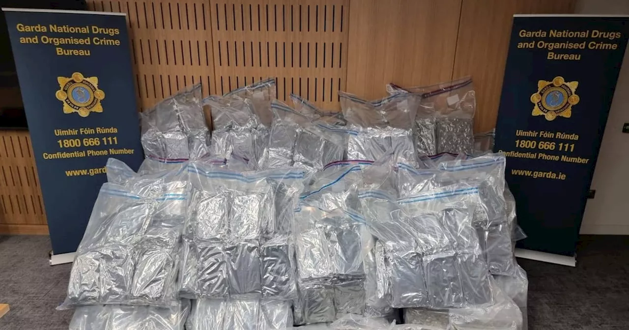 Four arrested after €8.5 million of cannabis seized in Tallaght, Co Dublin