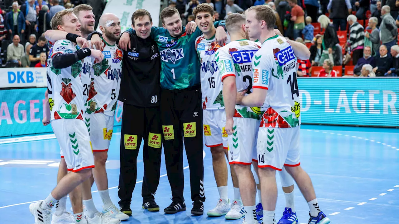 'Ein kleines Finale': SC Magdeburg holt Handball-Big Points in Flensburg