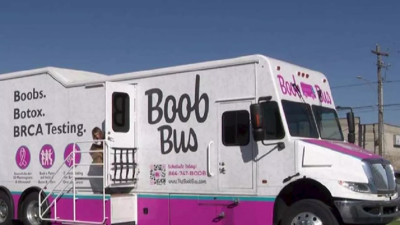 During Breast Cancer Awareness Month, women's health screening bus continues serving