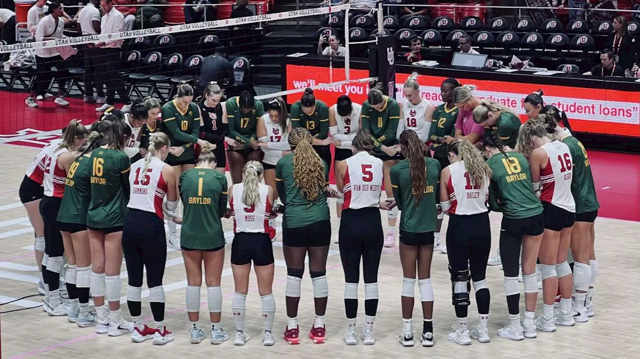 Utah sweeps No. 18 Baylor for 3rd straight win, 2nd straight top-25 victory