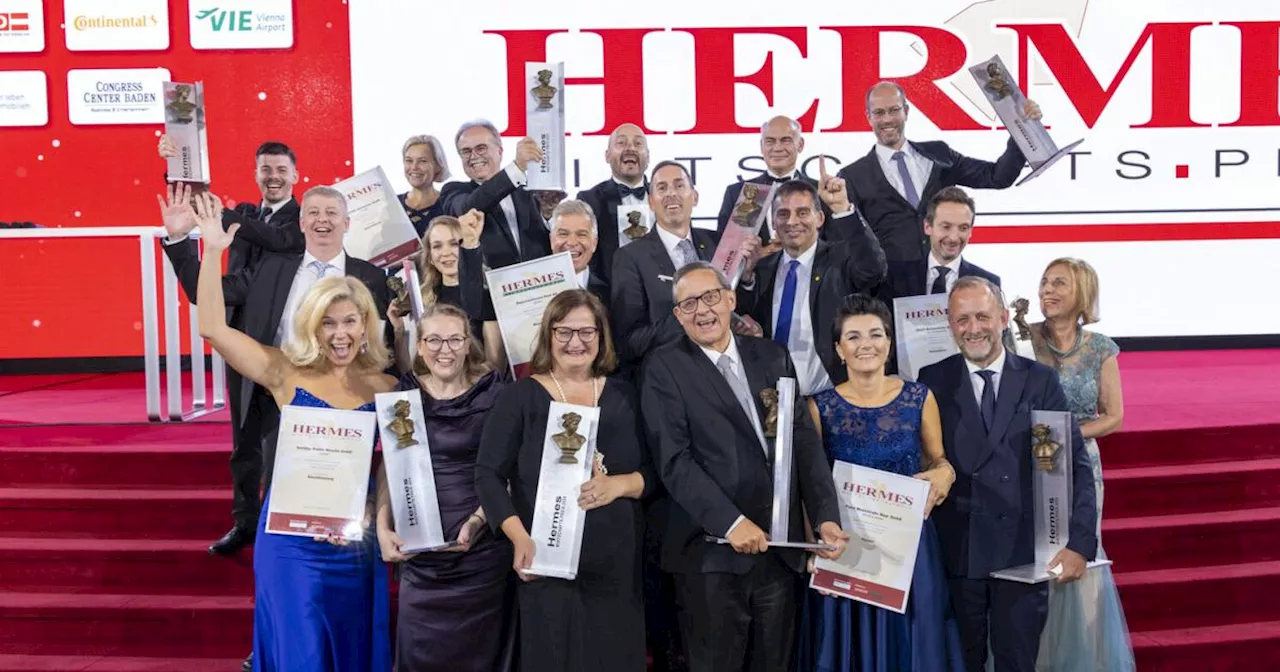 Hermes.Gala 2024: Das sind die Stars der heimischen Wirtschaft