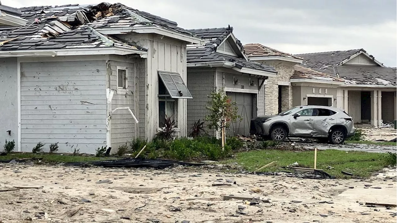 Couple's dream home destroyed by tornado just days after purchase