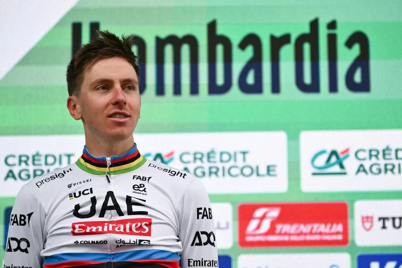 Tour de Lombardie: Pogacar a «juste envie de vivre l'instant présent»