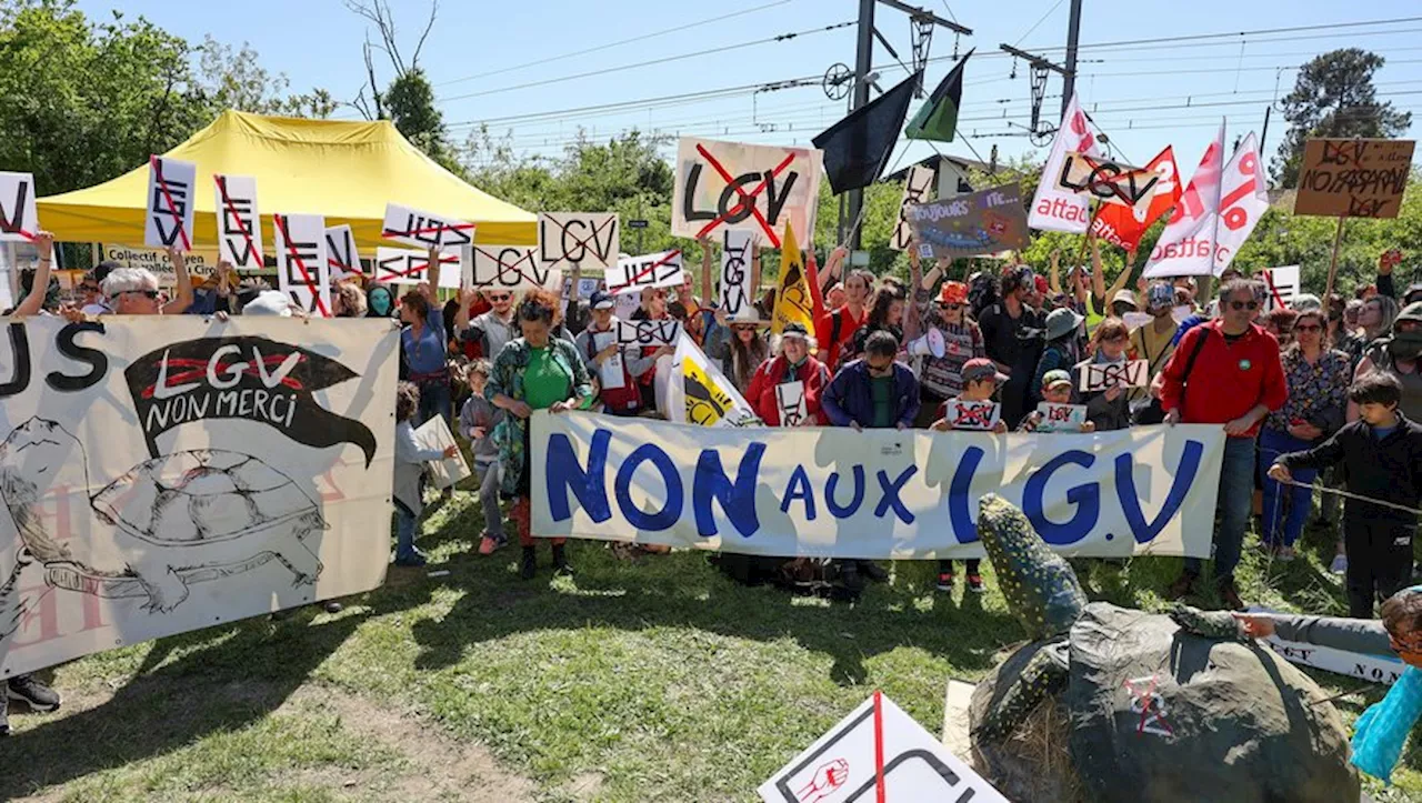 LGV Sud-Ouest : plusieurs milliers d’opposants se rassemblent en Gironde ce week-end à l’appel des Soulèvement