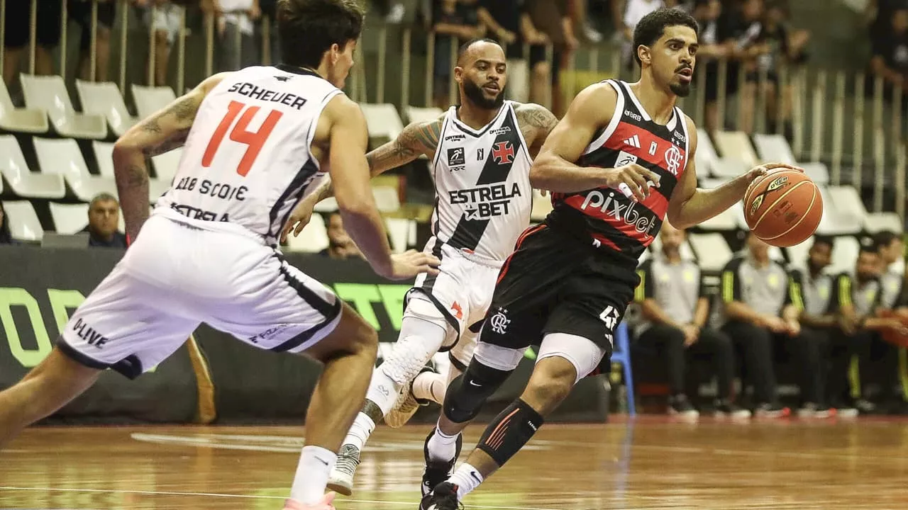 Em grande atuação, Flamengo vence Vasco em clássico do NBB