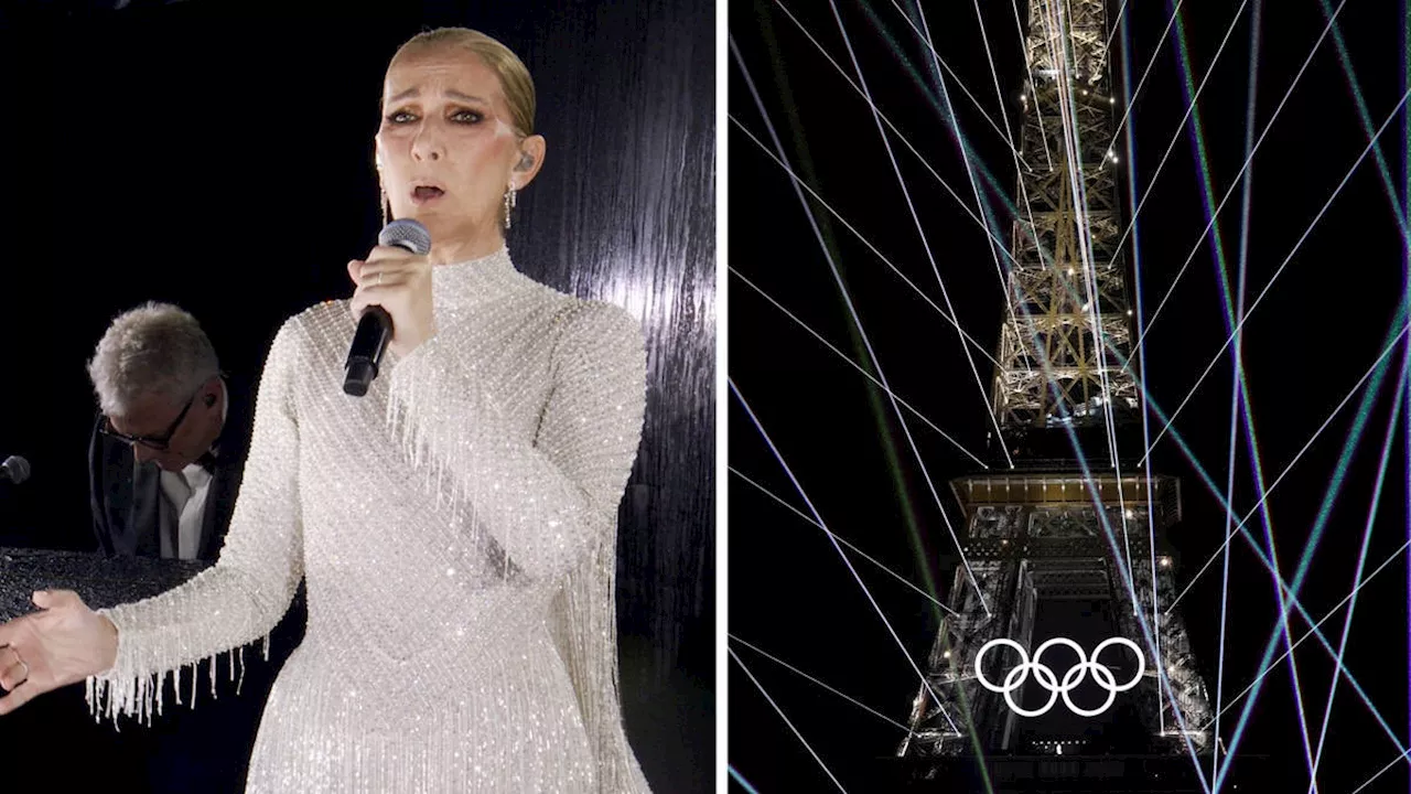 Celine Dion accused of 'faking' Olympics performance with 'pre-recorded track' as fans rally around star