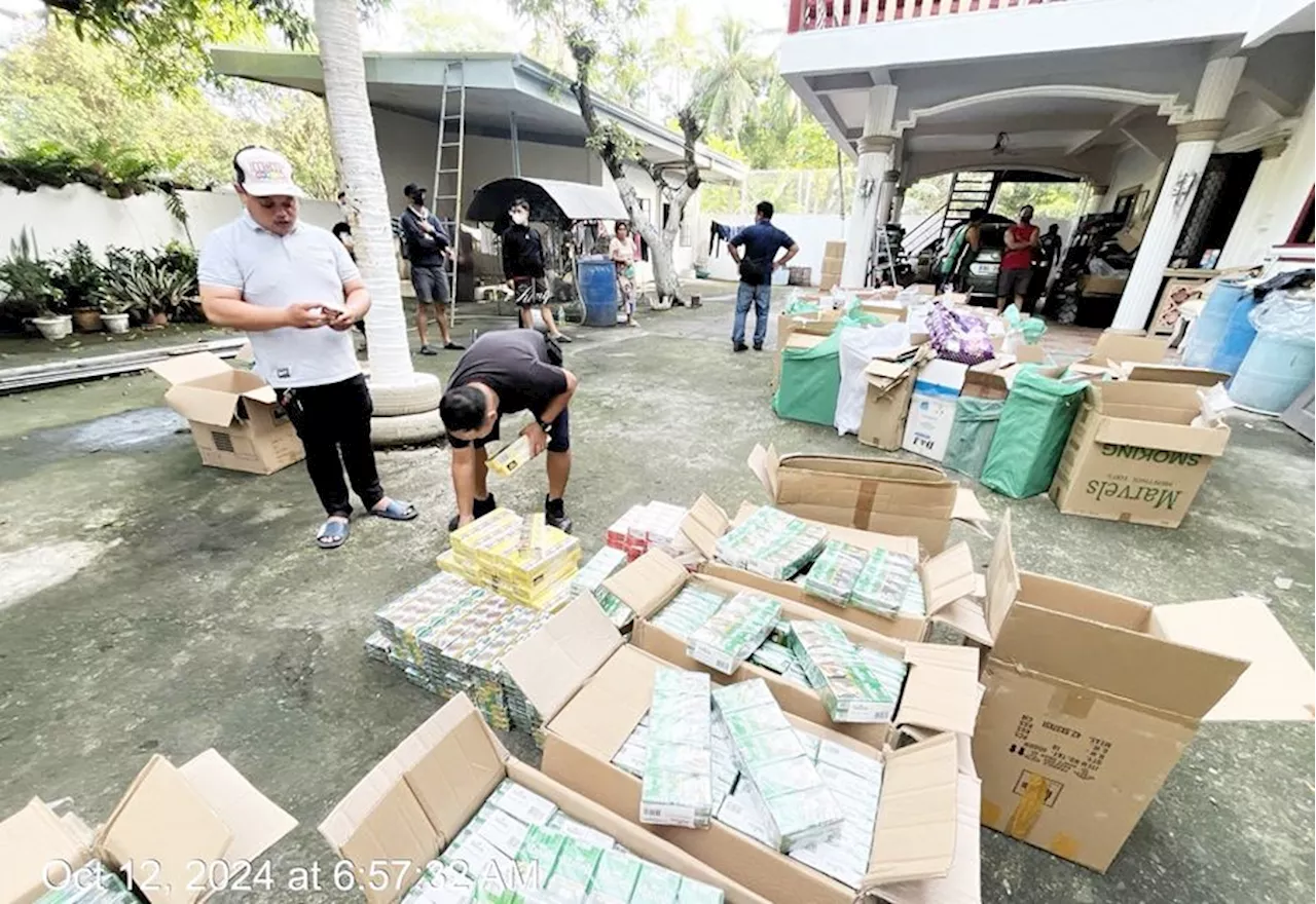 P1.1-M counterfeit cigarettes confiscated in Iloilo City