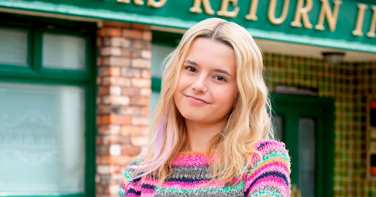 Sydney Martin quit Tesco to take on role of Corrie's newest teen rebel