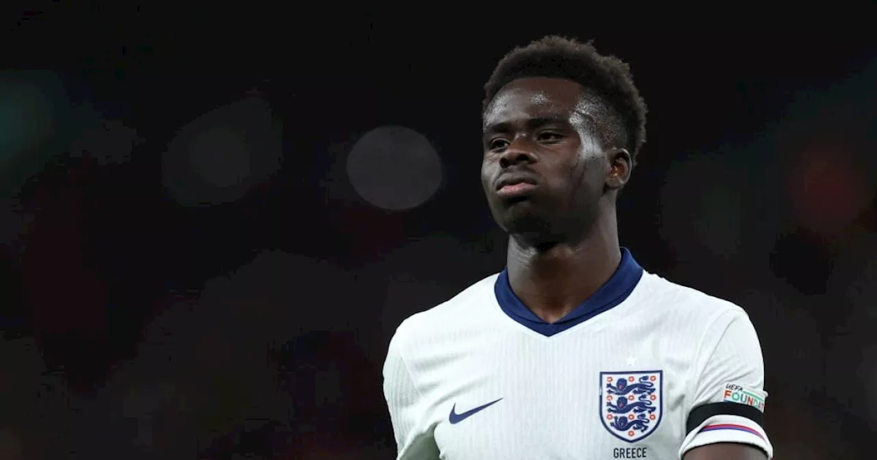 Bukayo Saka withdraws from England squad as Arsenal face anxious injury wait