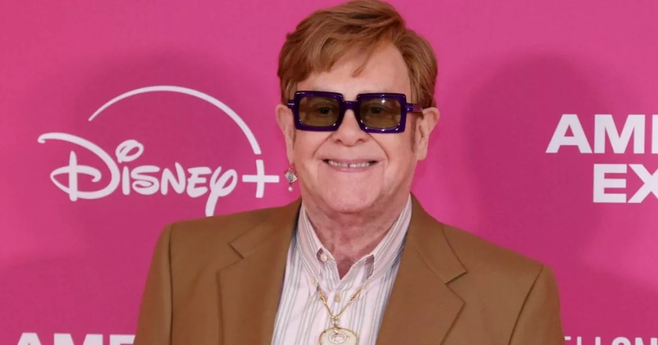 Sir Elton John turned this shocking body part into an accessory