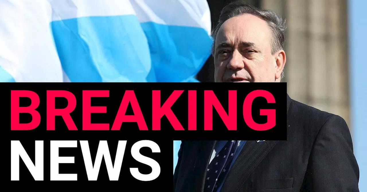 Former first minister of Scotland Alex Salmond suddenly dies after speech