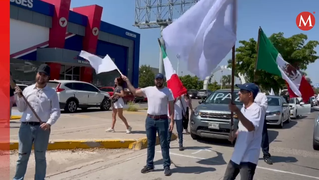 'Caravana por la Paz' recorre Culiacán ante violencia generada por facciones criminales