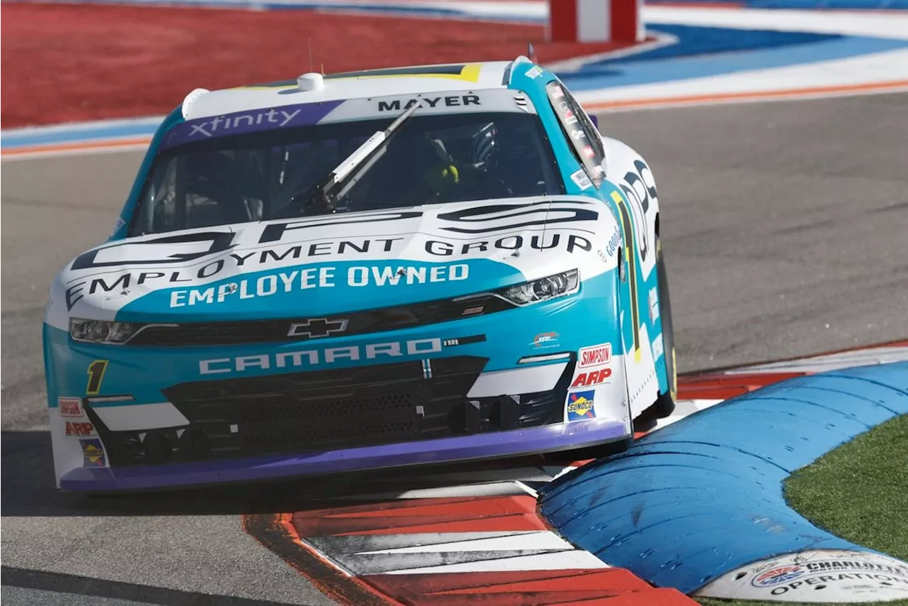 Sam Mayer saves Xfinity title hopes with dramatic Roval win