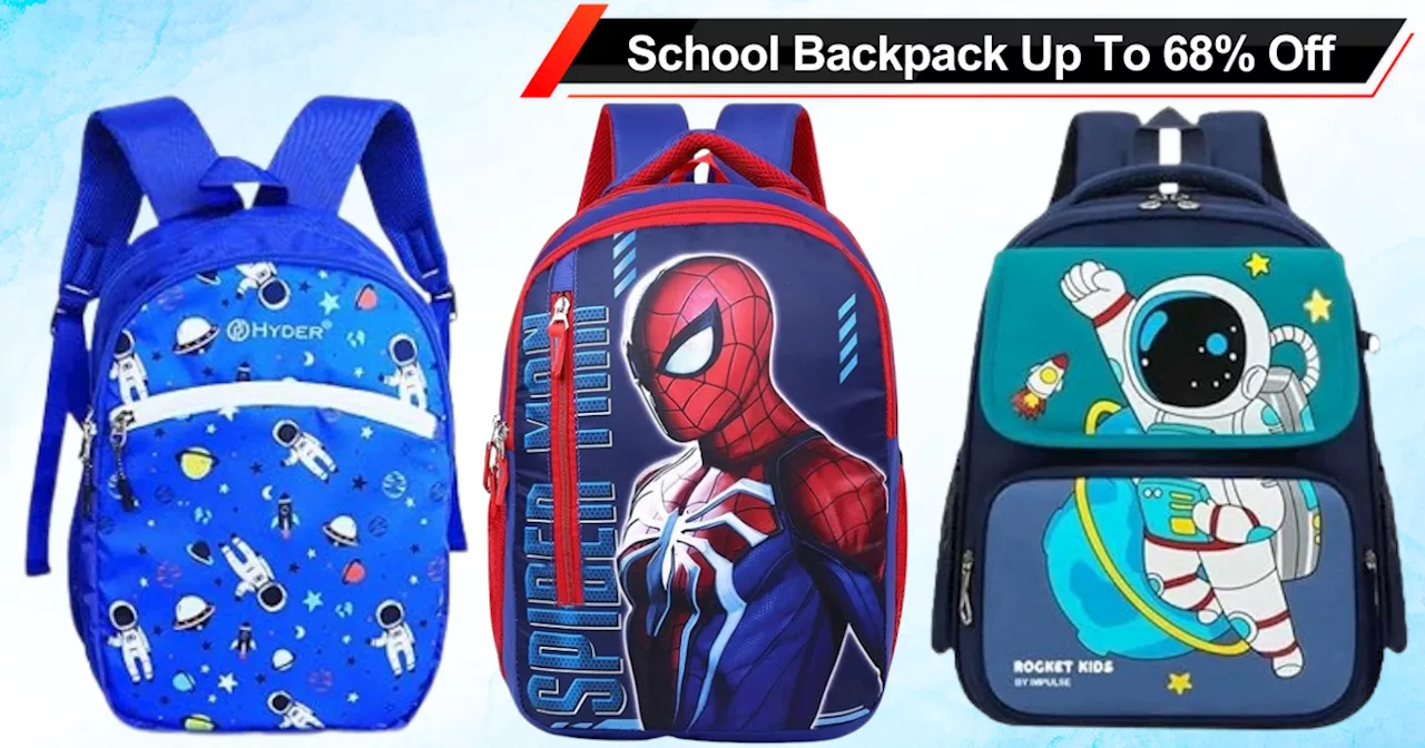 बच्चों को खूब पसंद आएंगे फेवरेट स्टार वाले School Backpack, Amazon Sale में छूट भी छप्परफाड़