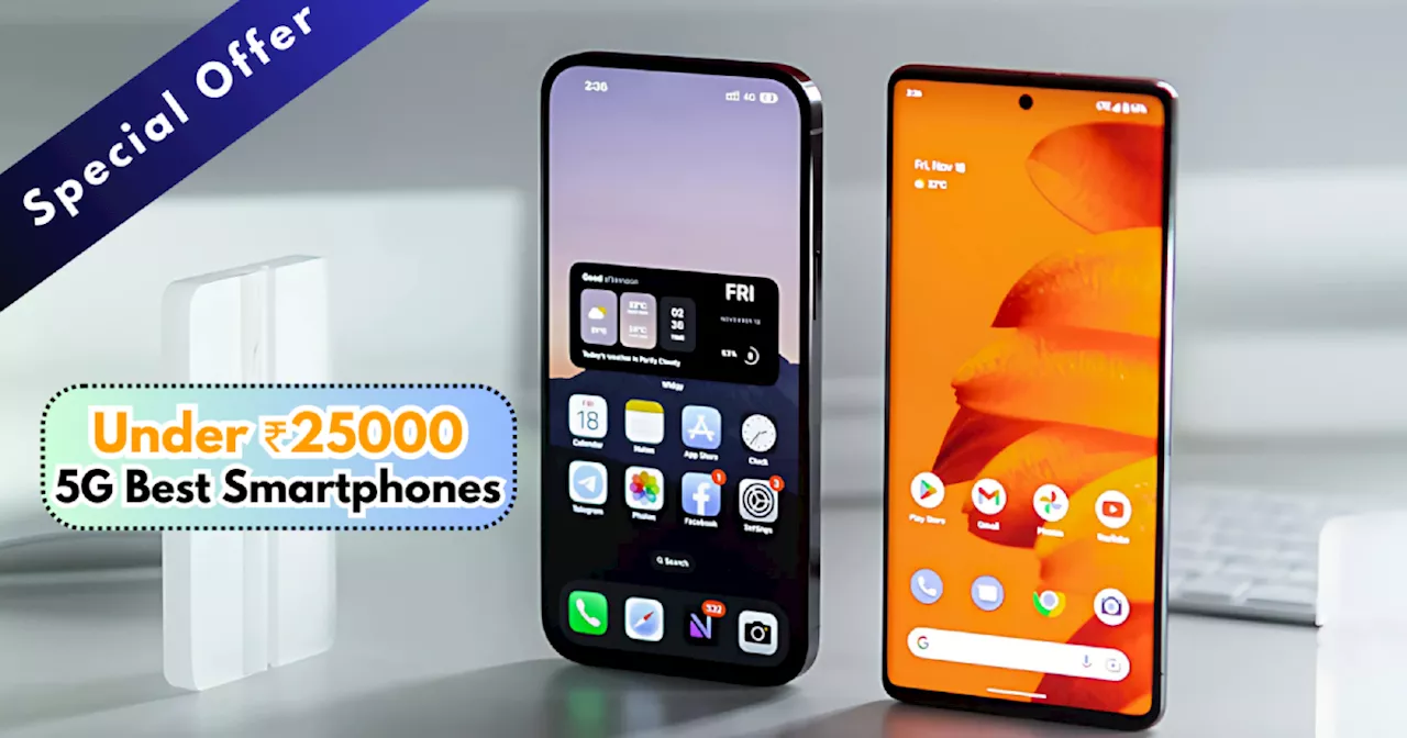 हर तरफ अपना जलवा बिखेर रहे हैं ये 5G Smartphones, ग्रेट इंडियन फेस्टिवल में ₹25000 के अंदर है कीमत