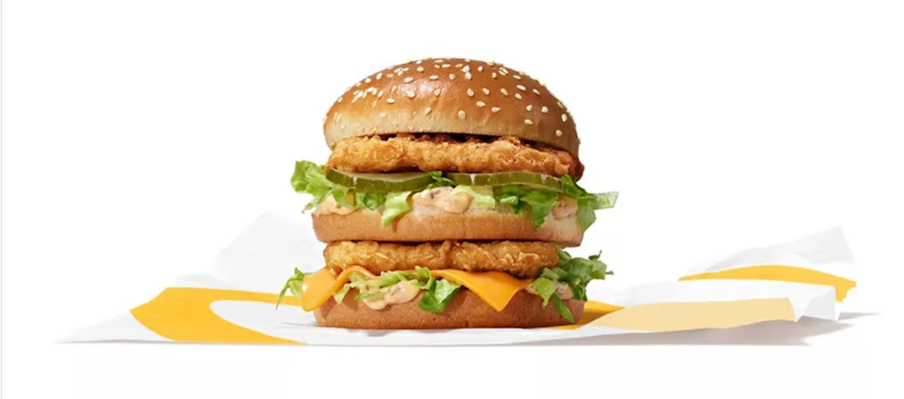 McDonald's just launched a new menu item: The Chicken Big Mac. Here's what's on it