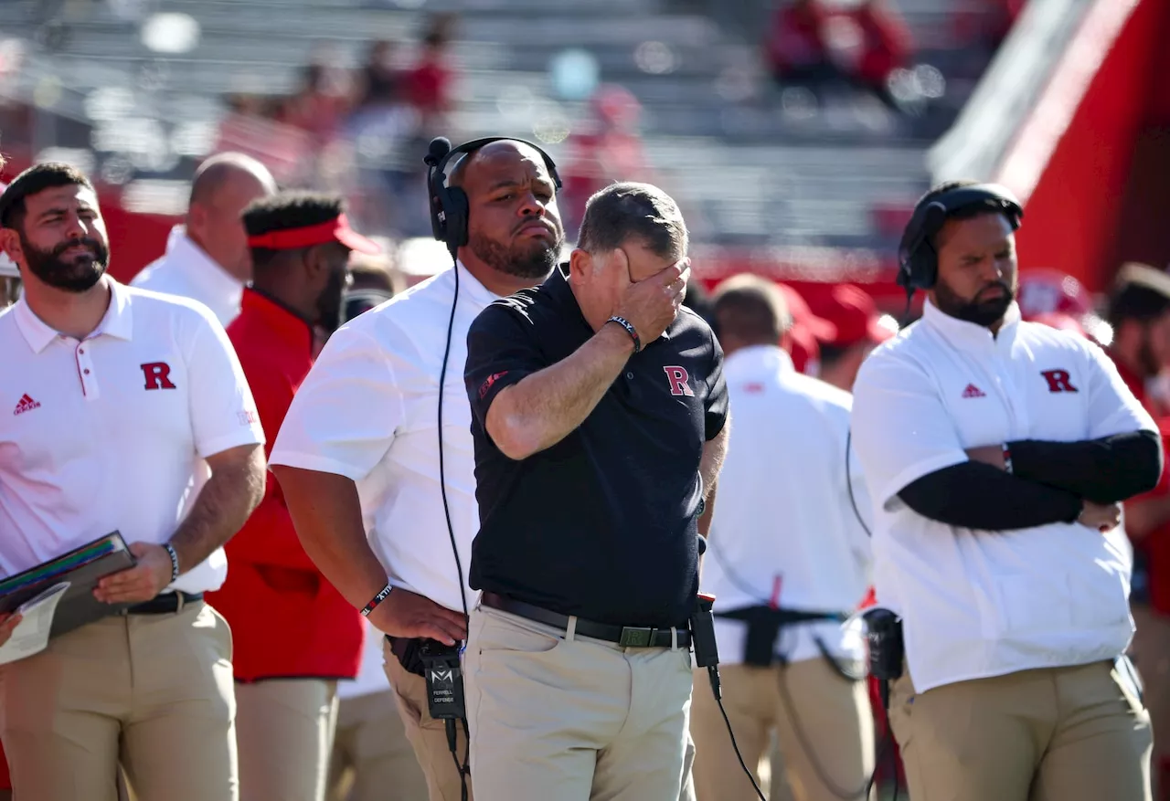 Blame Greg Schiano for Rutgers’ no-show loss to Wisconsin