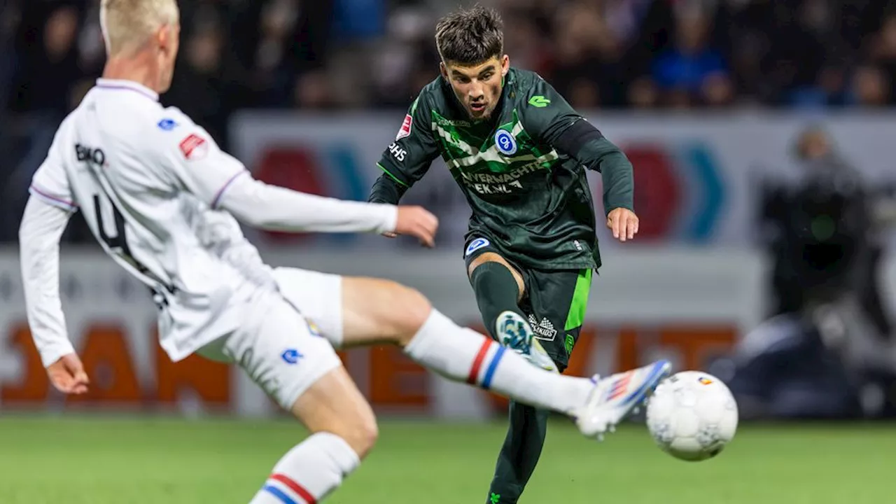 Telstar en De Graafschap haken door gelijkspel niet aan bij de top eerste divisie