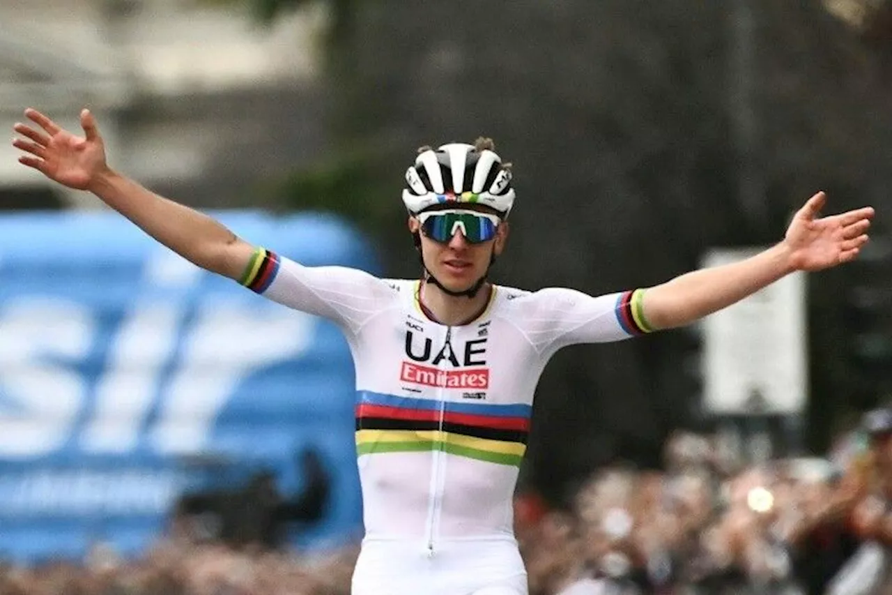 Cyclisme: Tadej Pogacar remporte son quatrième Tour de Lombardie consécutif