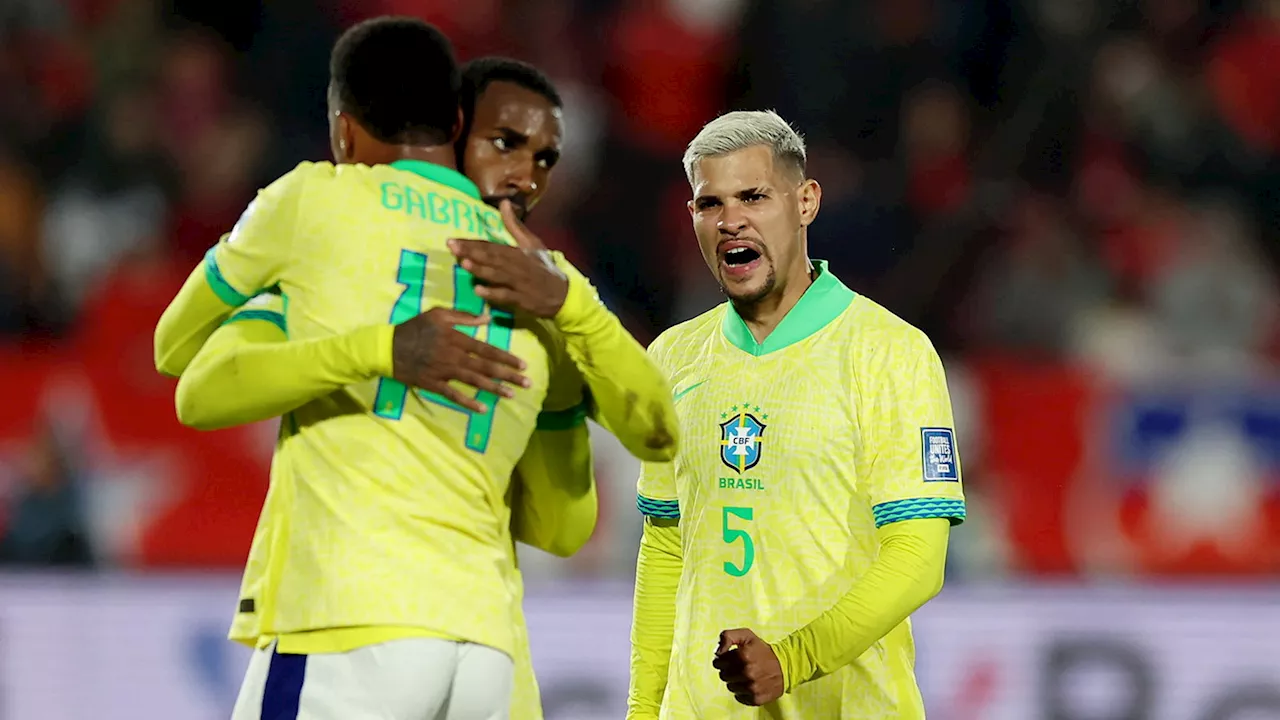 Brazil snatch last-gasp victory against Chile