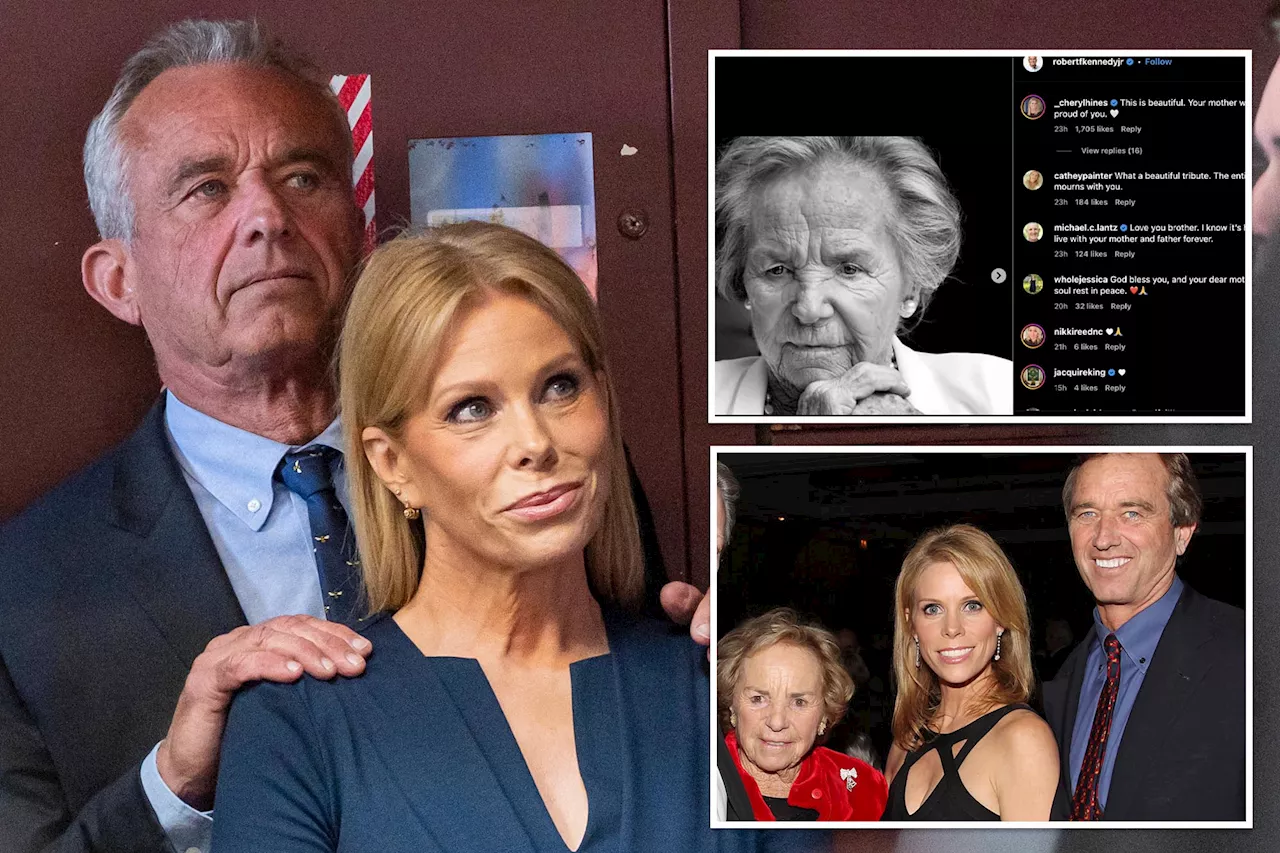 Cheryl Hines tells RFK Jr. that late mom Ethel Kennedy was ‘proud’ of him as she breaks public silence after Olivia Nuzzi affair