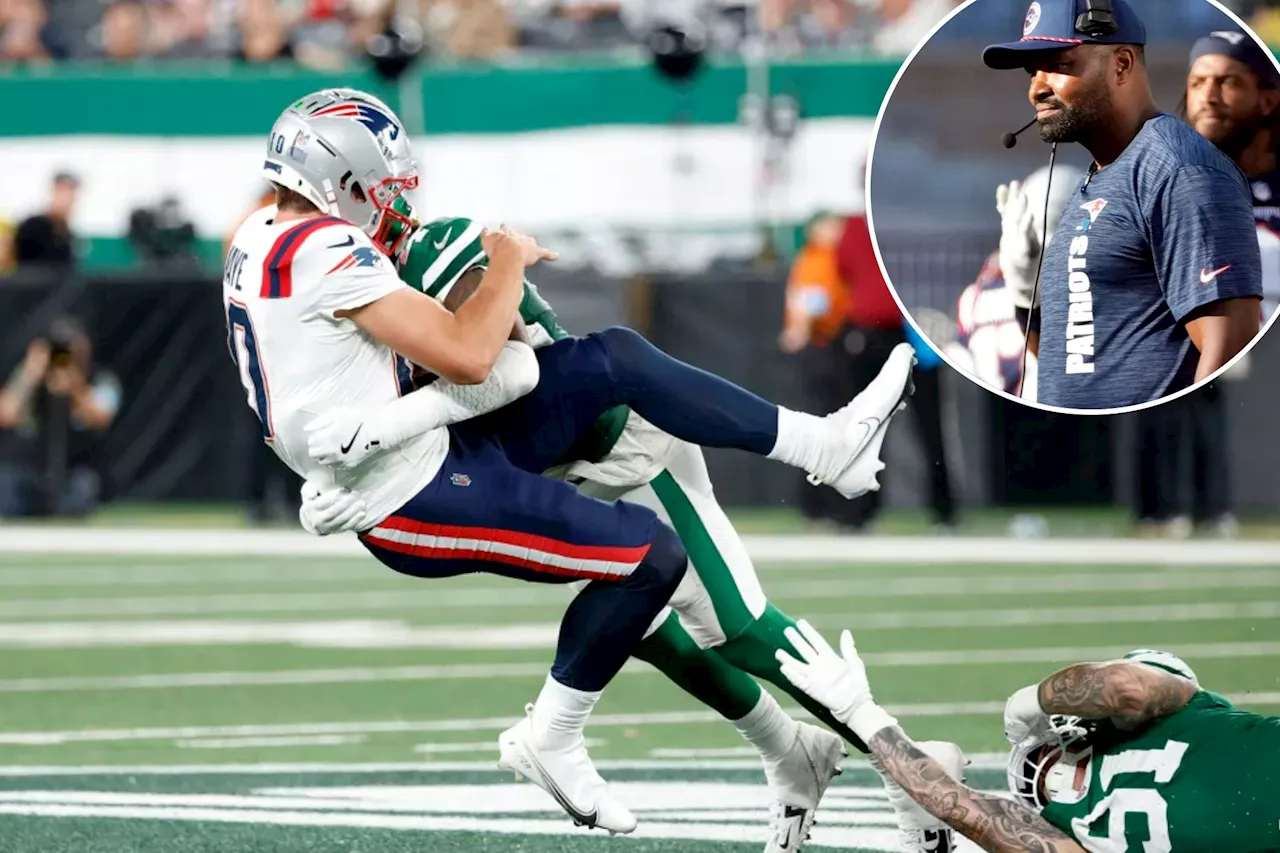 Jerod Mayo risking a Patriots Mayday with Drake Maye decision