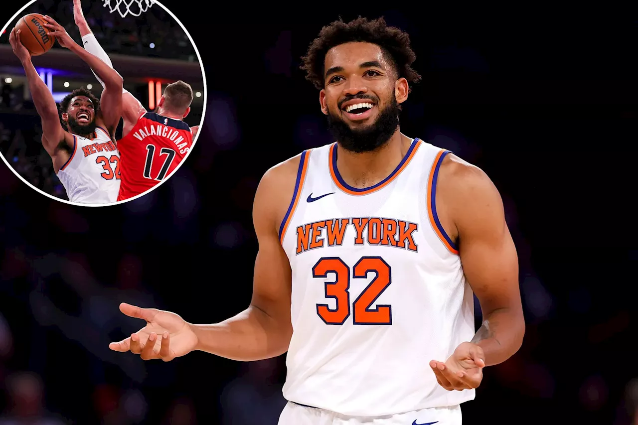 Karl-Anthony Towns still can't believe this is his Knicks life